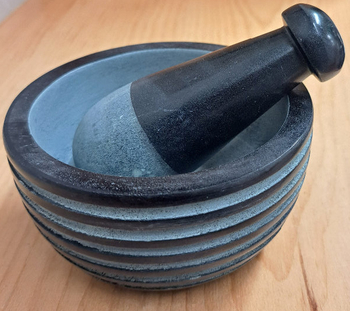 Mortar and Pestle - Black Soapstone